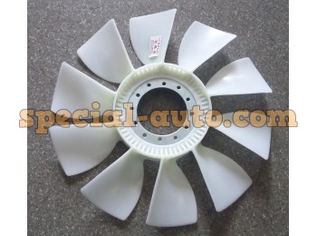 Вентилятор d 570мм без обода (10 лопастей) Shaanxi/HOWO