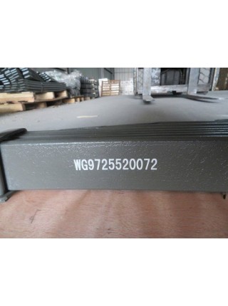 Лист передней рессоры в сборе толщина 16мм (комплект 10 листов) HOWO/Shaanxi/Steyr 6х4