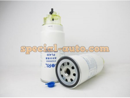 Фильтр топливный грубой очистки PL420/6126300081335/612630080088 качество (производитель SORL) 