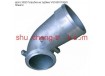 Патрубок (алюминиевый) на турбокомпрессор SHAANXI 0045