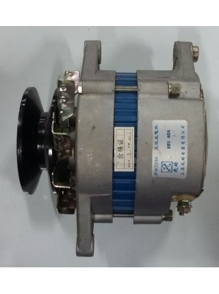 Генератор (JFWZ295A) 28V/55А клиновой ремень B7713-3701000/06 двиг:YC6108G