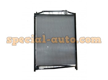 Радиатор охлаждения алюминиевый (бачки пластмассовые) SHAANXI M3000
