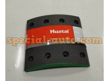 Накладка на колодку тормозную задняя (200х185) 8-отверстий STEYR фирма HUATAIZHONGKA